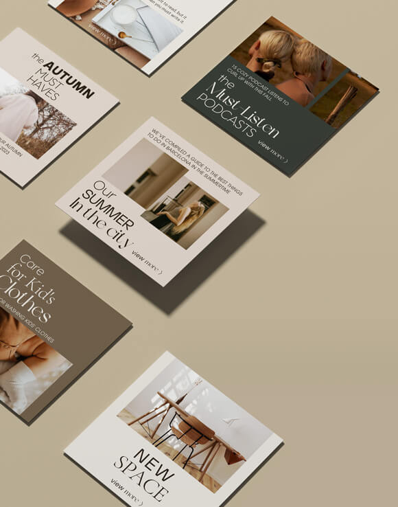 Plantillas de diseño listas para usar