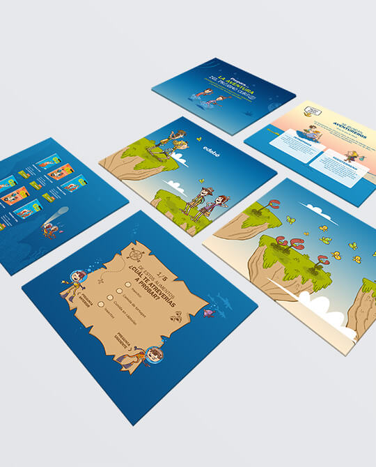 Microsites ilustrados