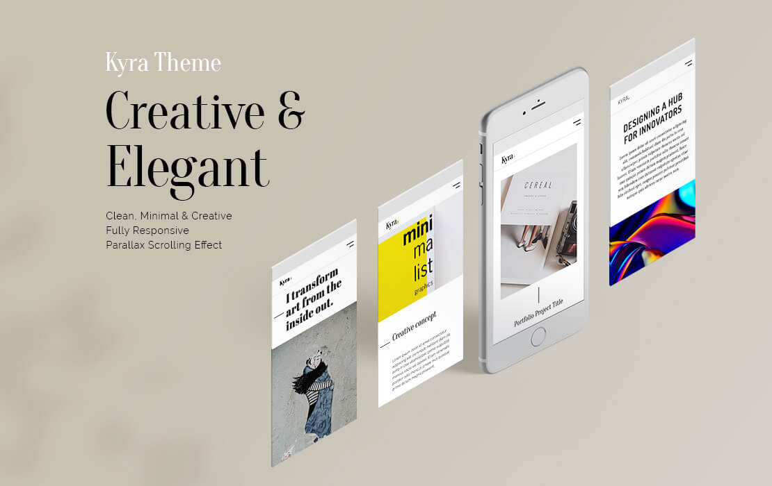 Plantilla para porfolios personales