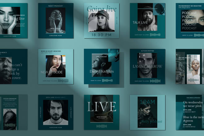 Plantillas animadas para Instagram