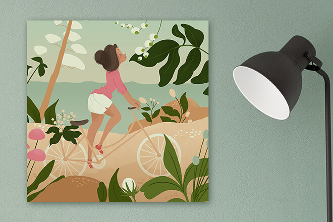 Ilustración para regalar