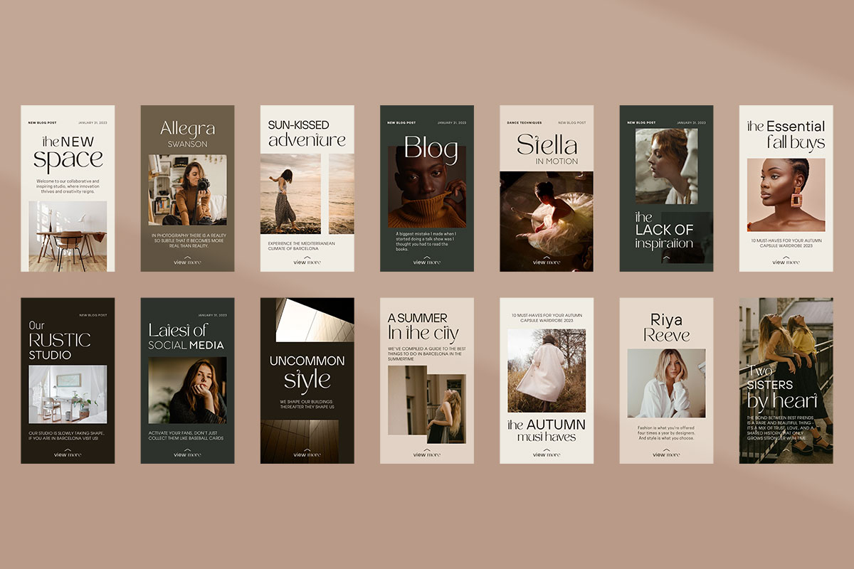 Plantillas prediseñadas Canva