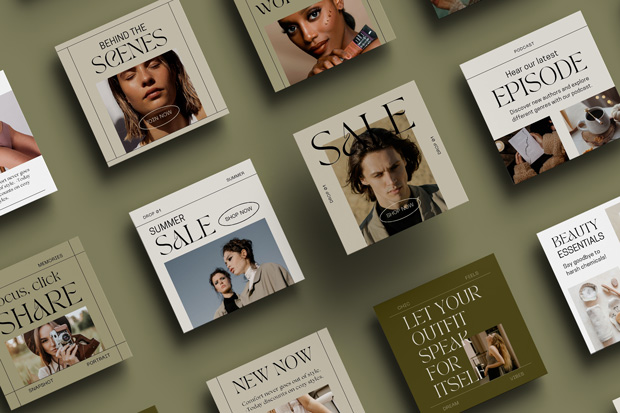 Plantillas Canva para Instagram - Olivia