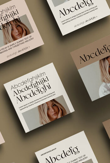 Plantilla de Photoshop para crear Posts & Stories