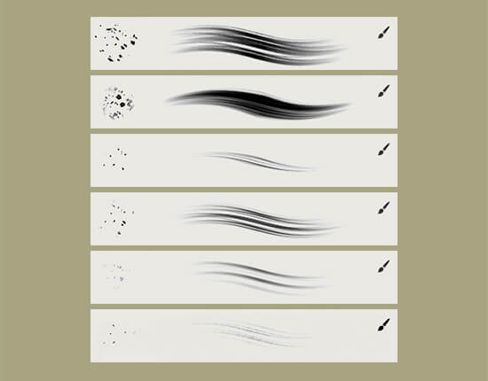 Photoshop Hair Brushes