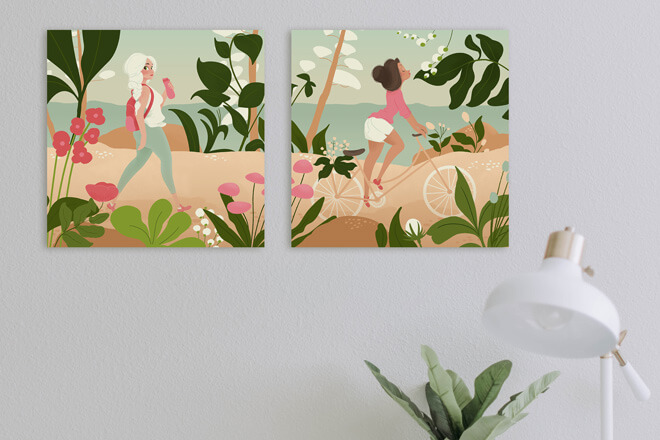 Impresión en tablero de espuma